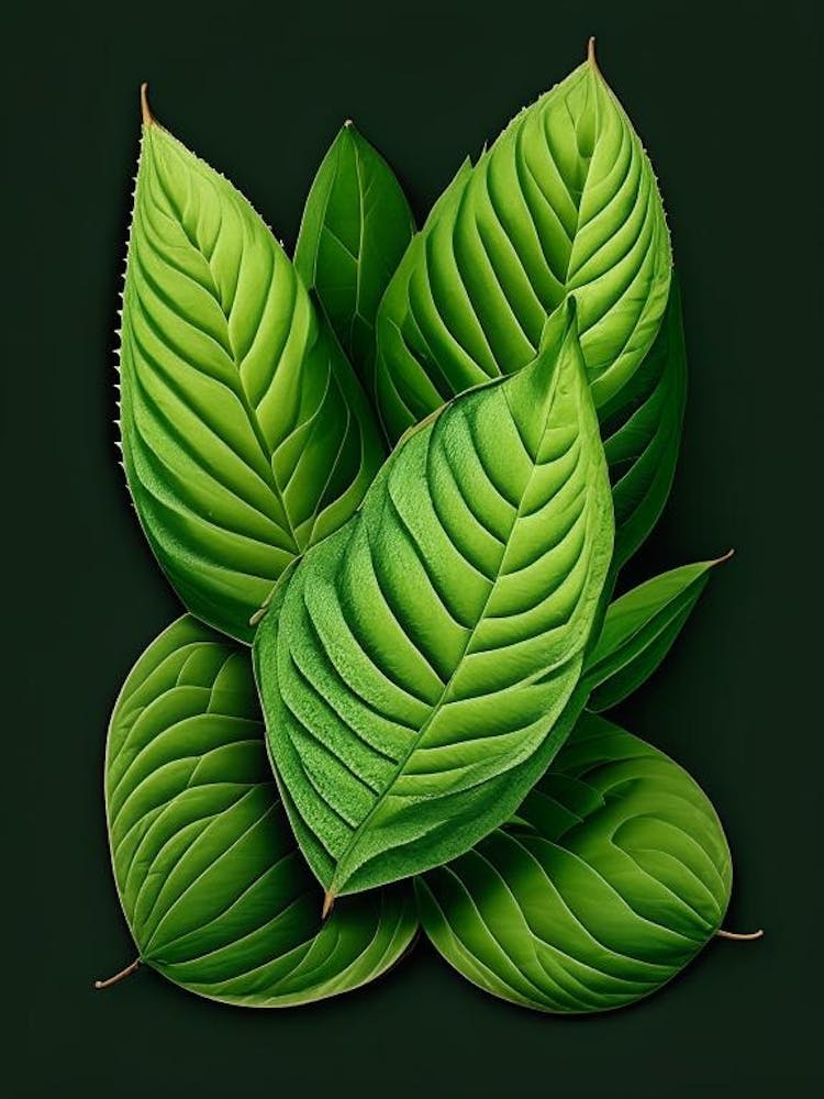 Pineapple Sage Leaf Vibrant Inspired