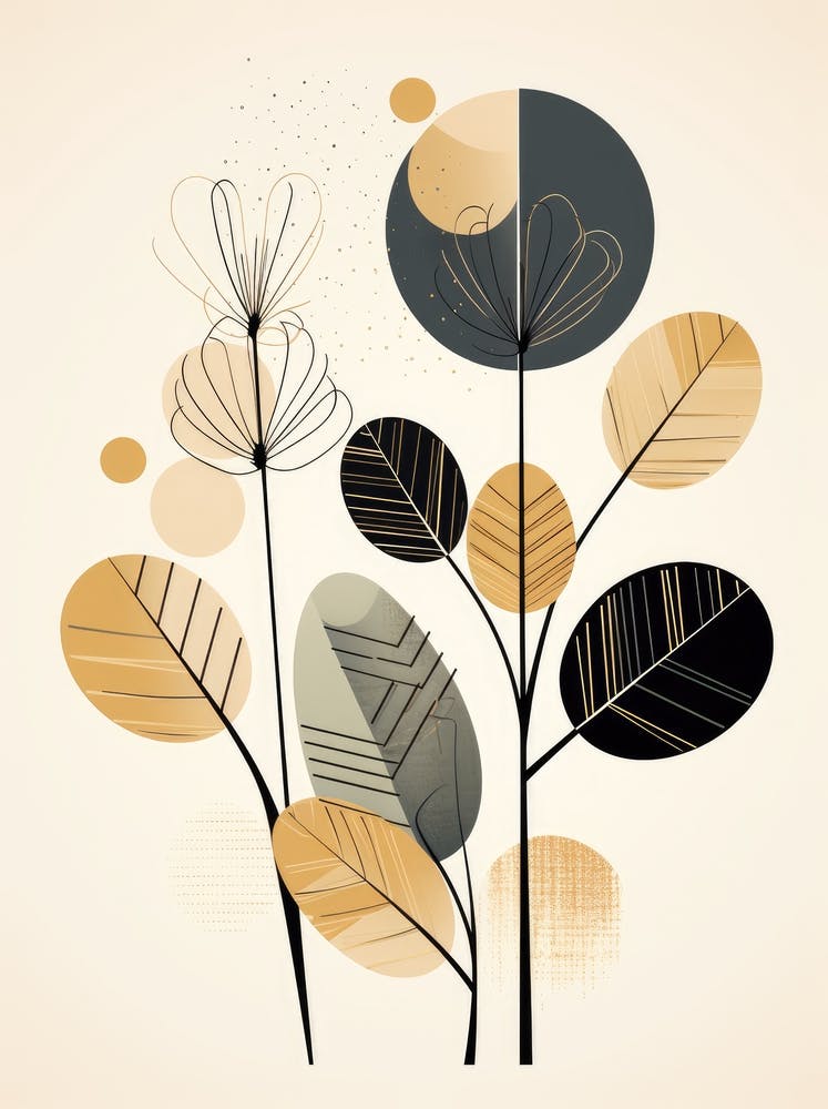 Abstract Leaves 7
