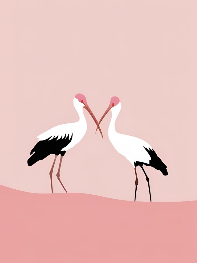 Couple Of Storks