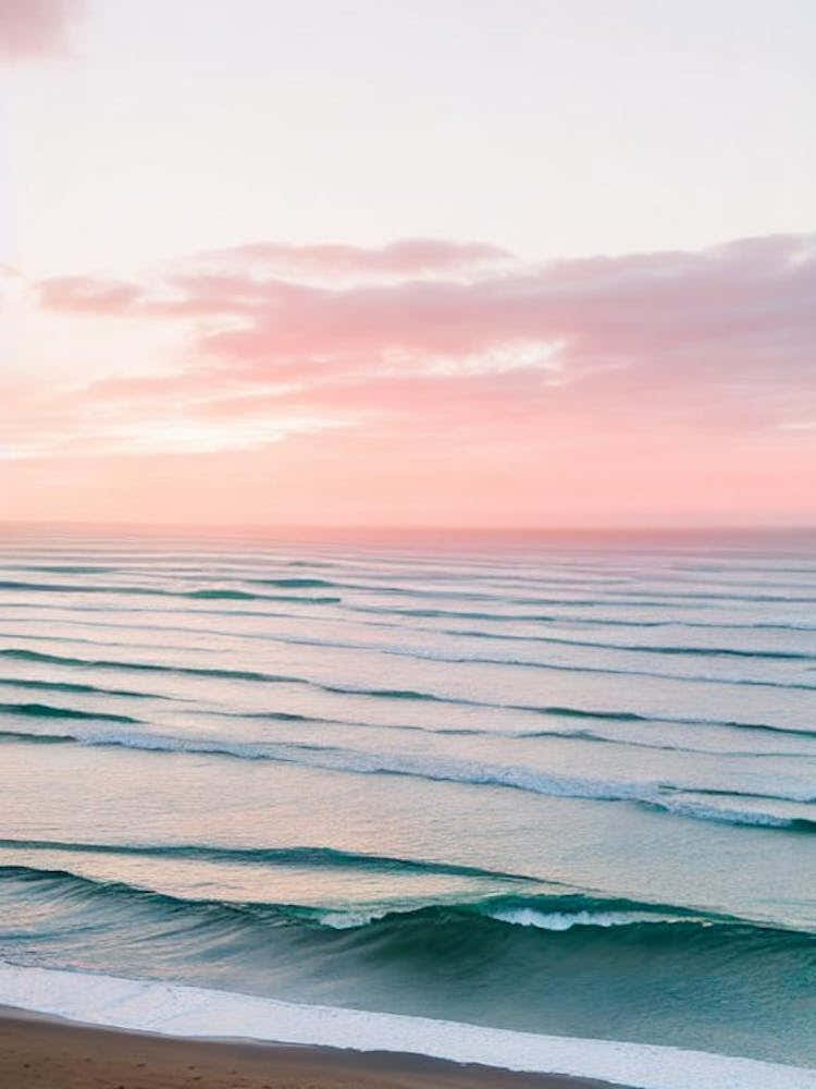 Cannon Beach, Oregon Pink Photography 1