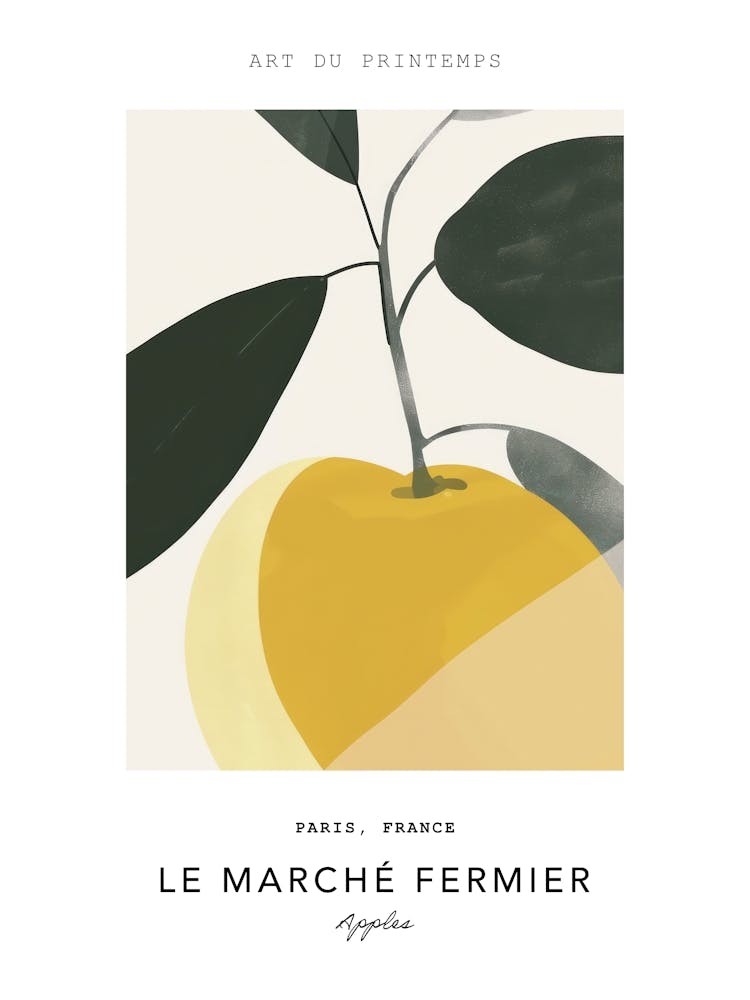 Apples Le Marche Fermier Poster 6