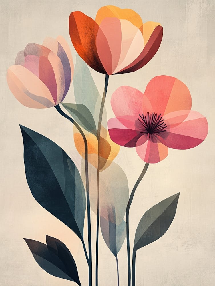 Abstract Flowers 19