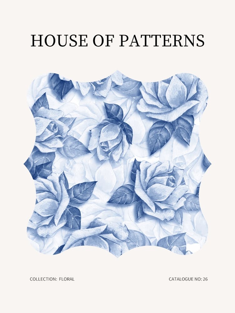 Floral Pattern Poster 26
