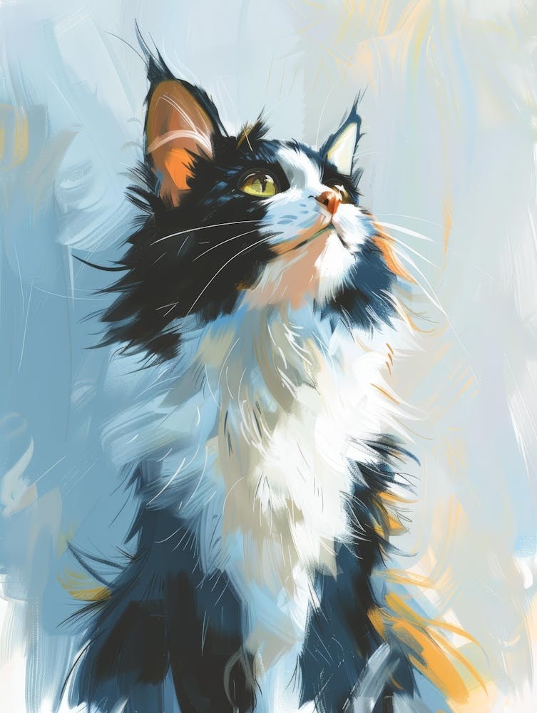 Cat Painting 7