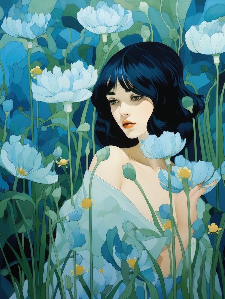 Blue Poppies 8