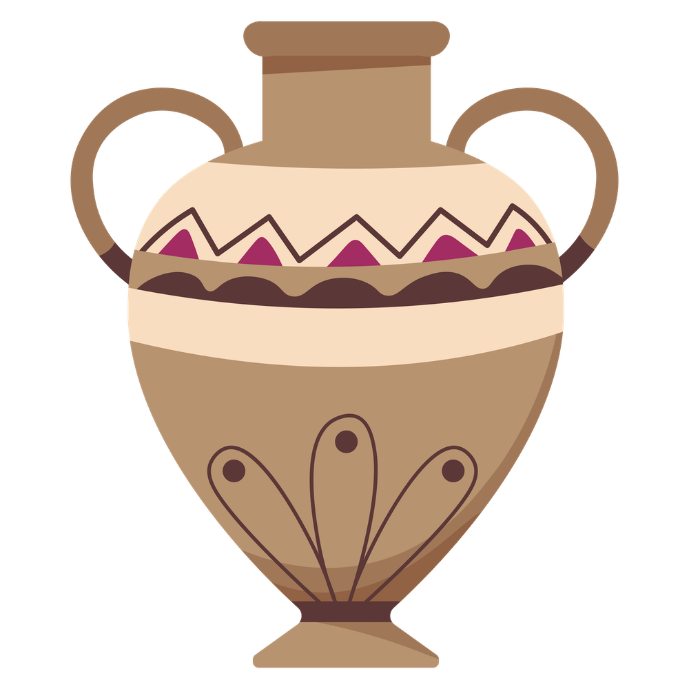 Vase With Ornament Historical Sculpture