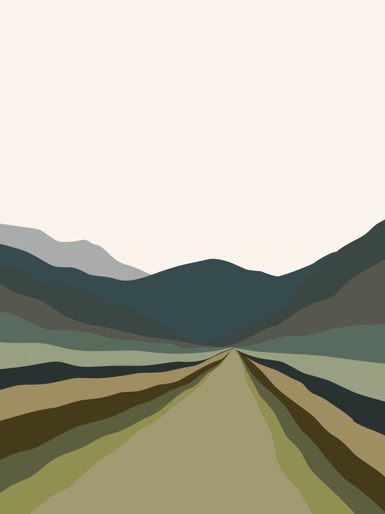 Road In The Mountains 1