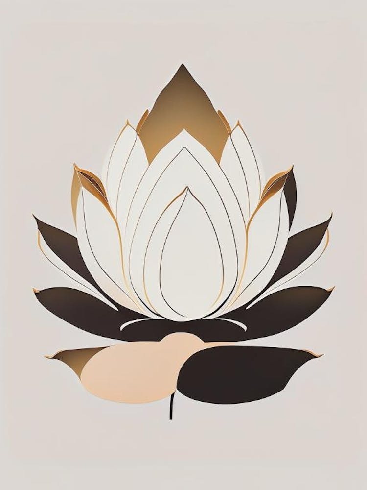 Giant Lotus Retro Minimal 5