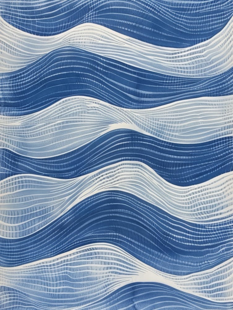 Blaue Wellen 5
