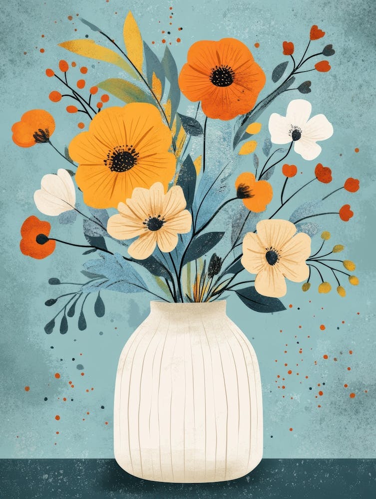 Blumen In Einer Vase 193