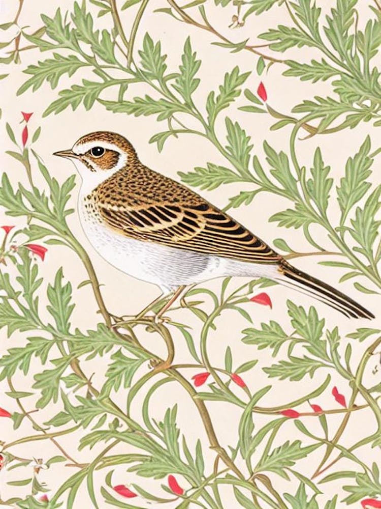 Lark William Morris Style Bird