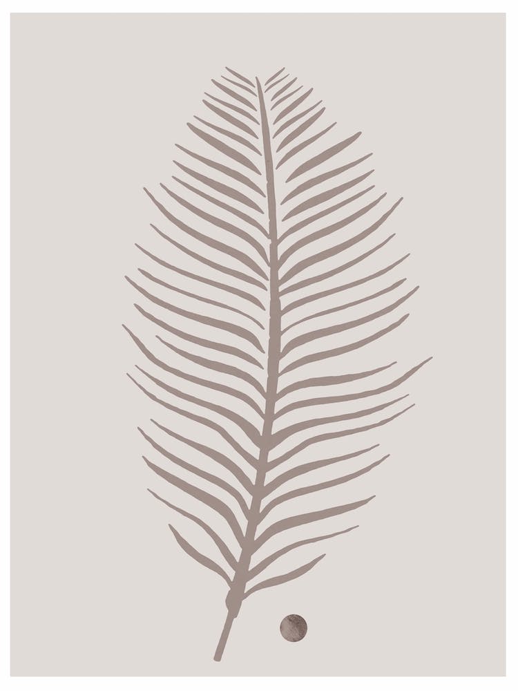 Taupe Palm