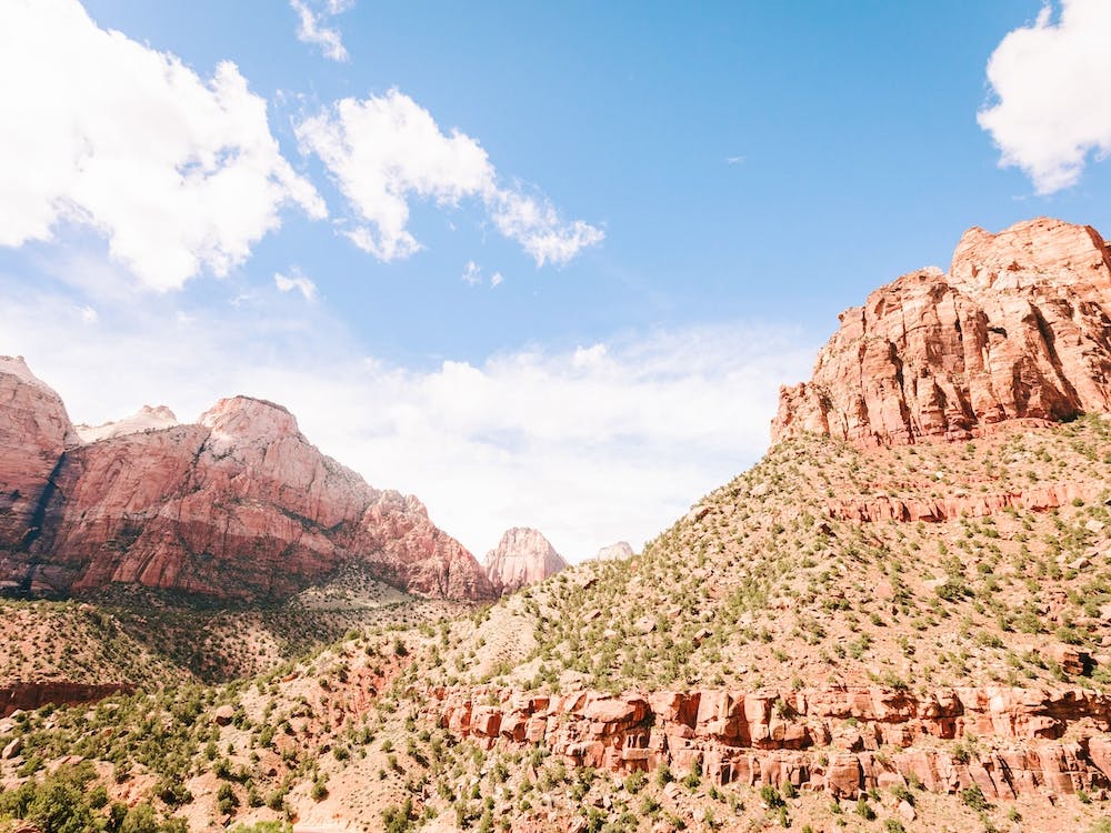 National Parks Zion Landscpae