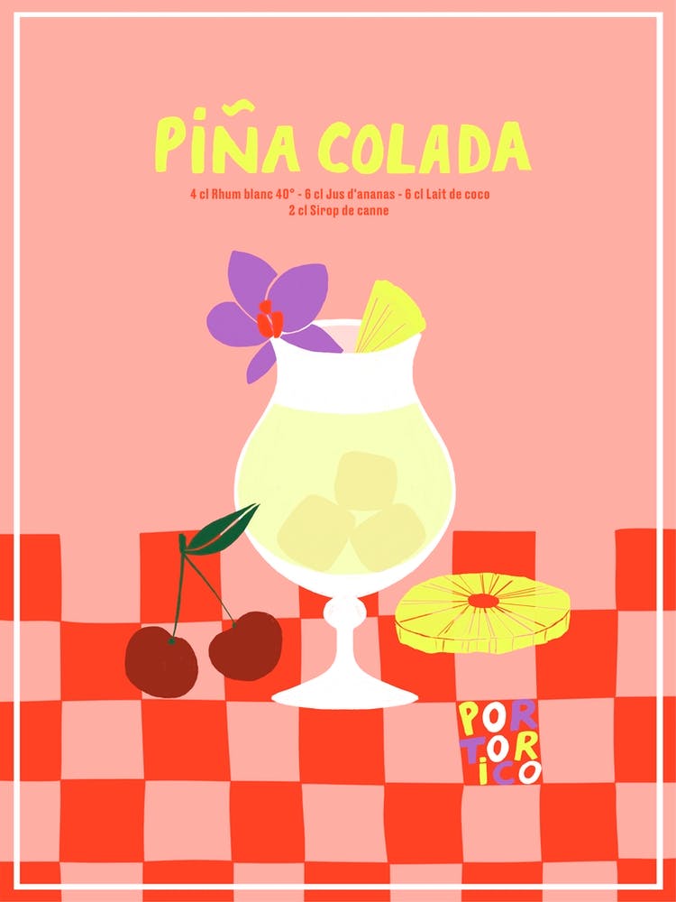 Cocktail collection - Pina Colada