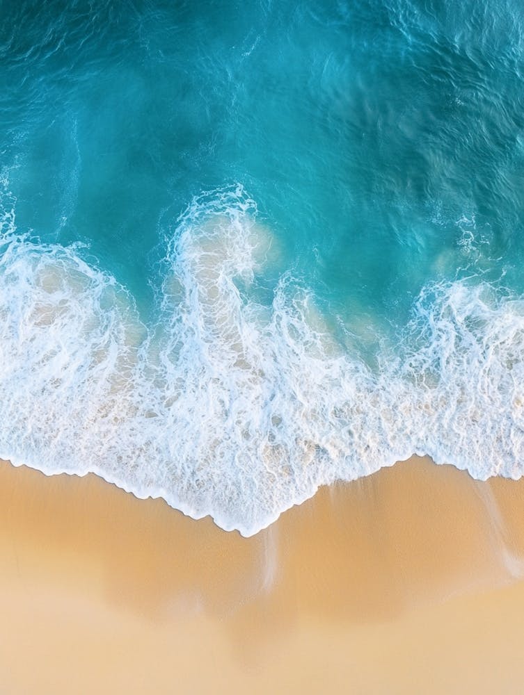 Aerial View Of A Beach 67