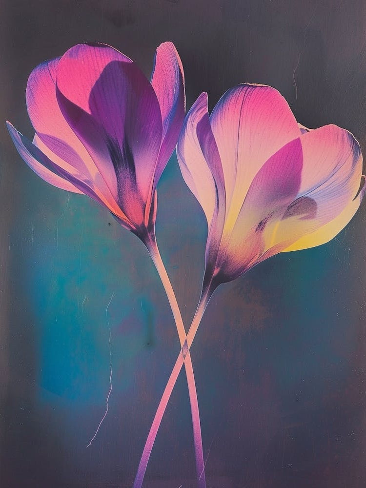 Iridescent Flower Cyclamen 1