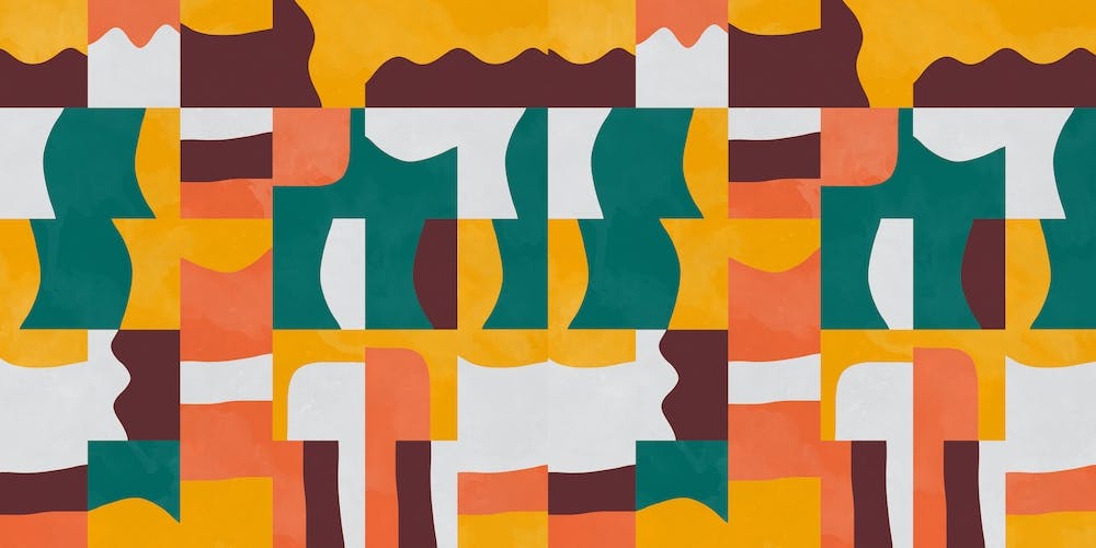 Blocks Cubes Green Orange