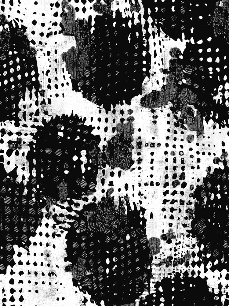 Black And White Dots 4