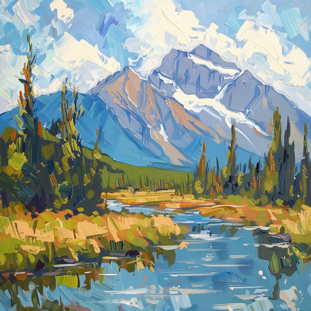 River In The Mountains