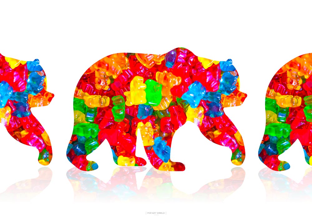 SWEET BEARS | HQ Digital version | POP ART WORLD 2023 | www.popart.world