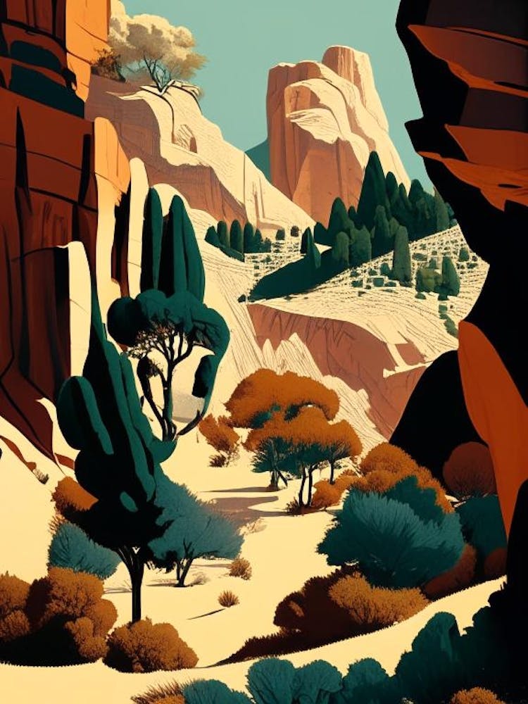 Göreme National Park Turkey Retro