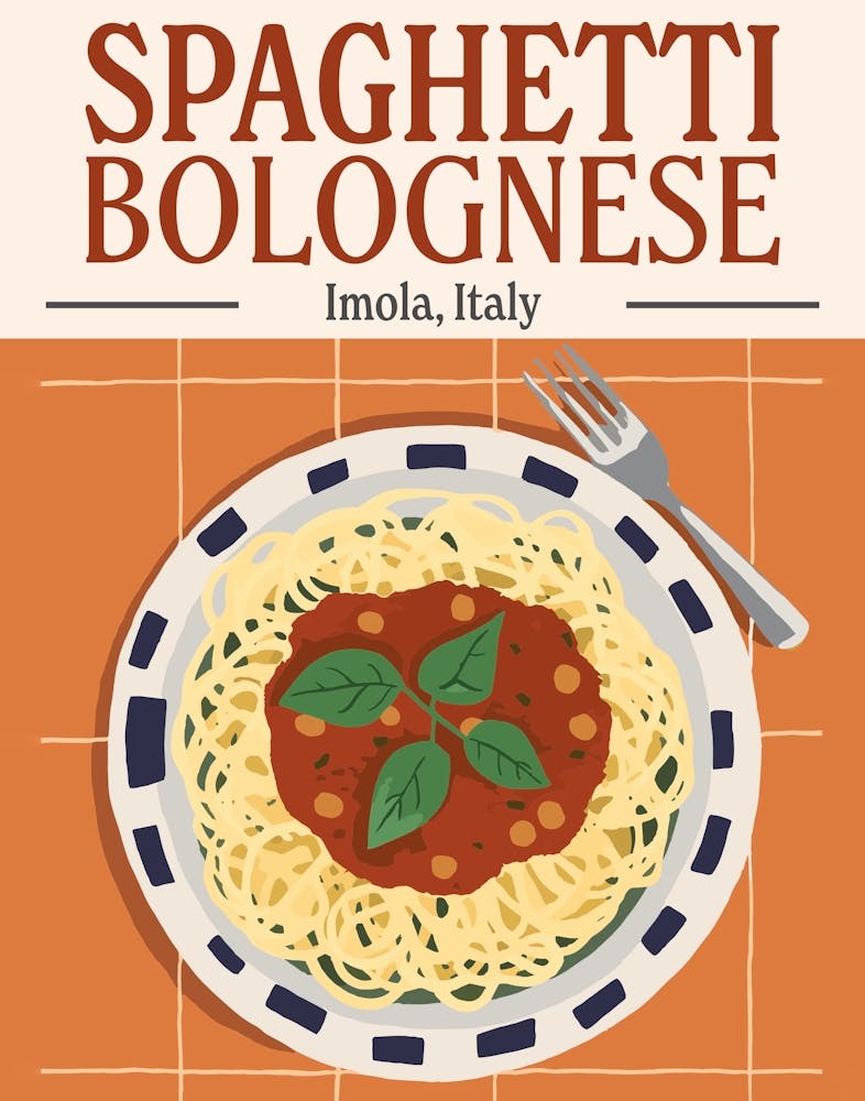 Spaghetti Bolognese Pasta Food Kitchen Copy
