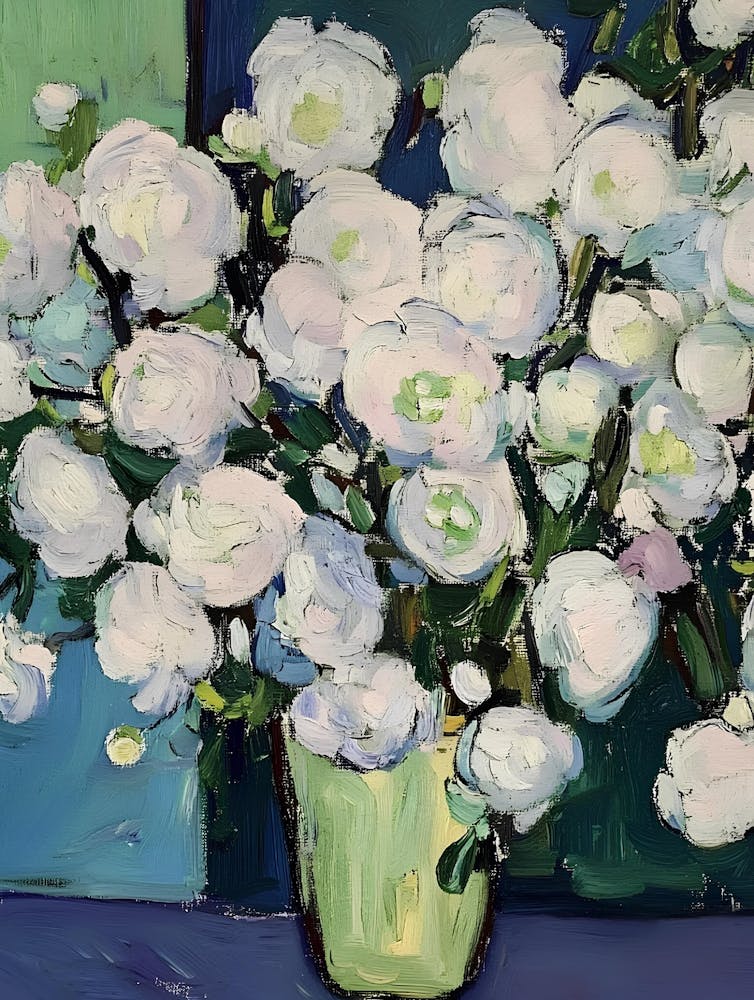 White Peonies
