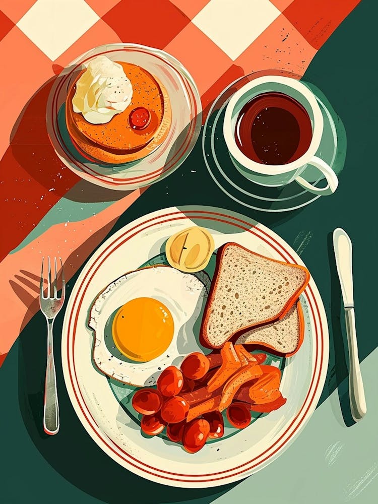 Art Deco Breakfast 1