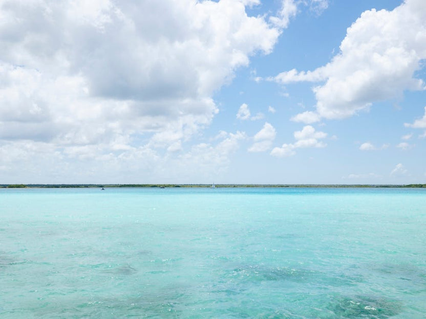 Clear Blue Water in Mexico
