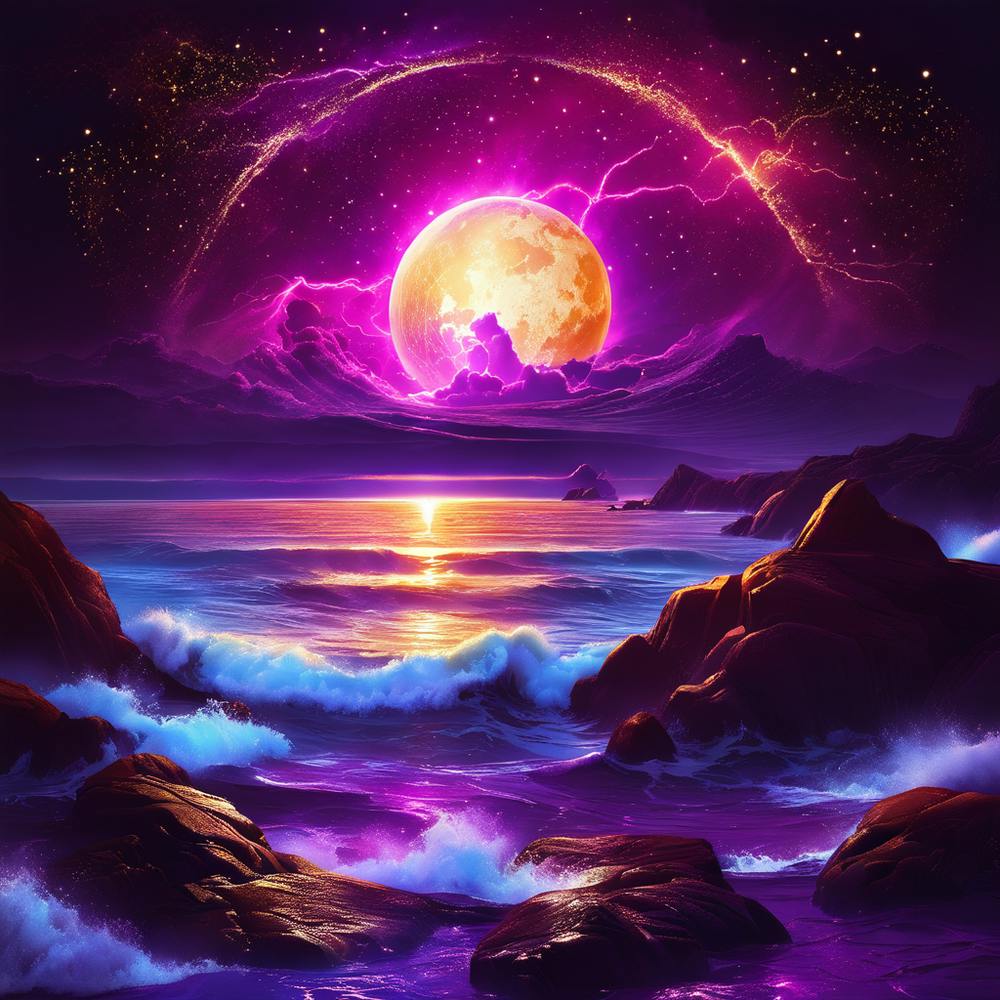 Alien moon