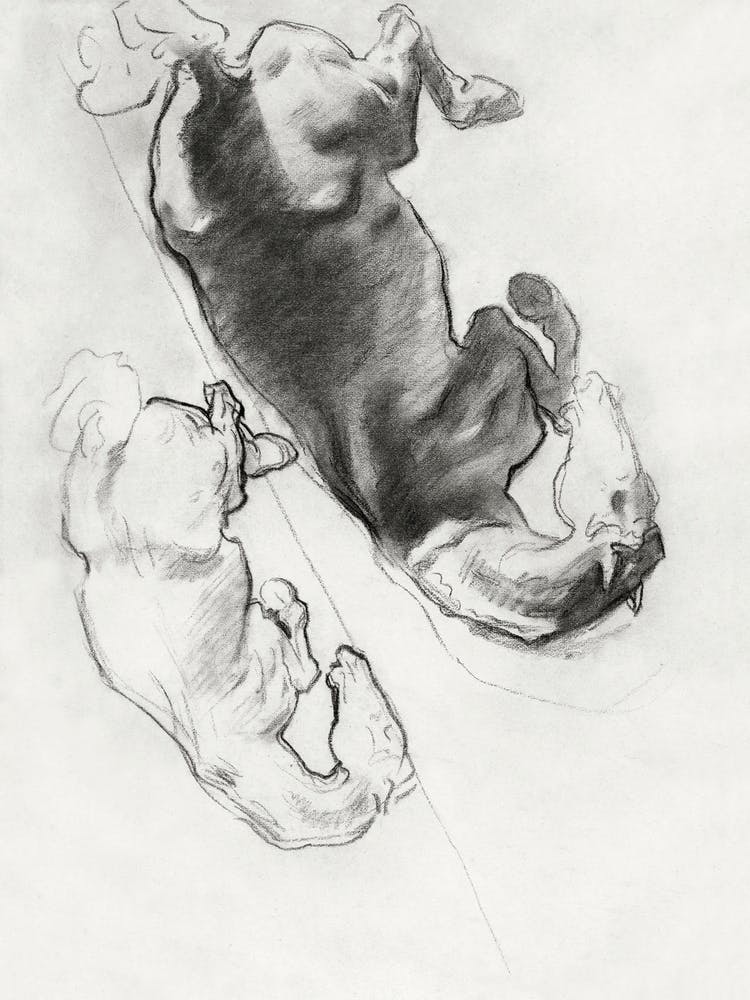 Studies For The Fall Of Gog And Magog, John Singer Sargent