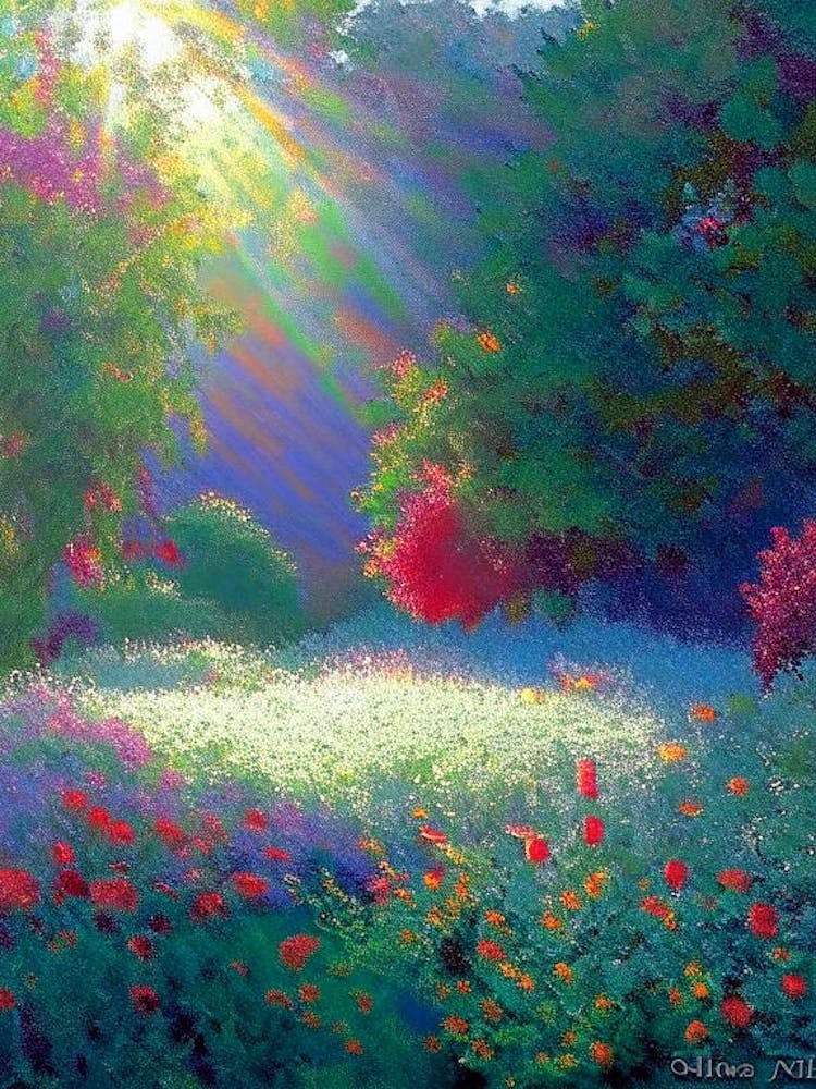 Red Butte Garden, Usa Classic Painting