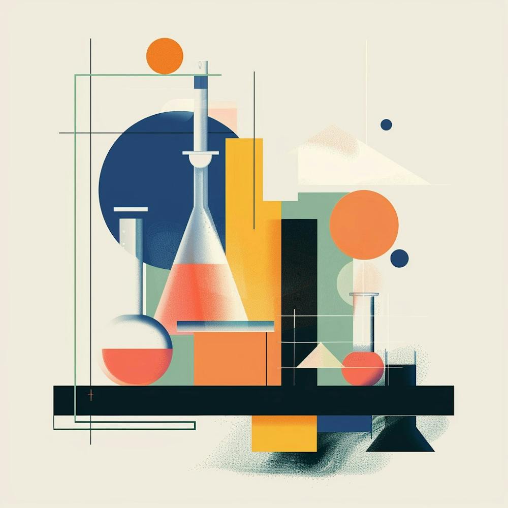 Abstract Science Illustration