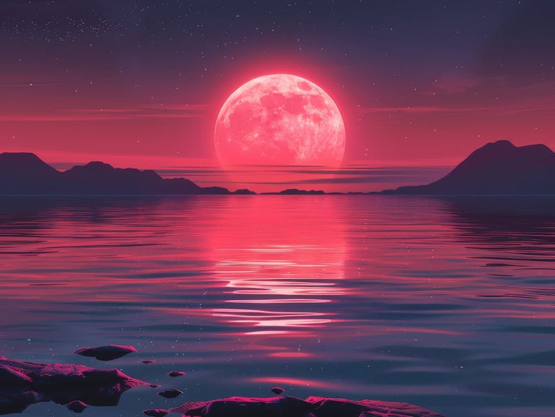 Full Moon Over Water