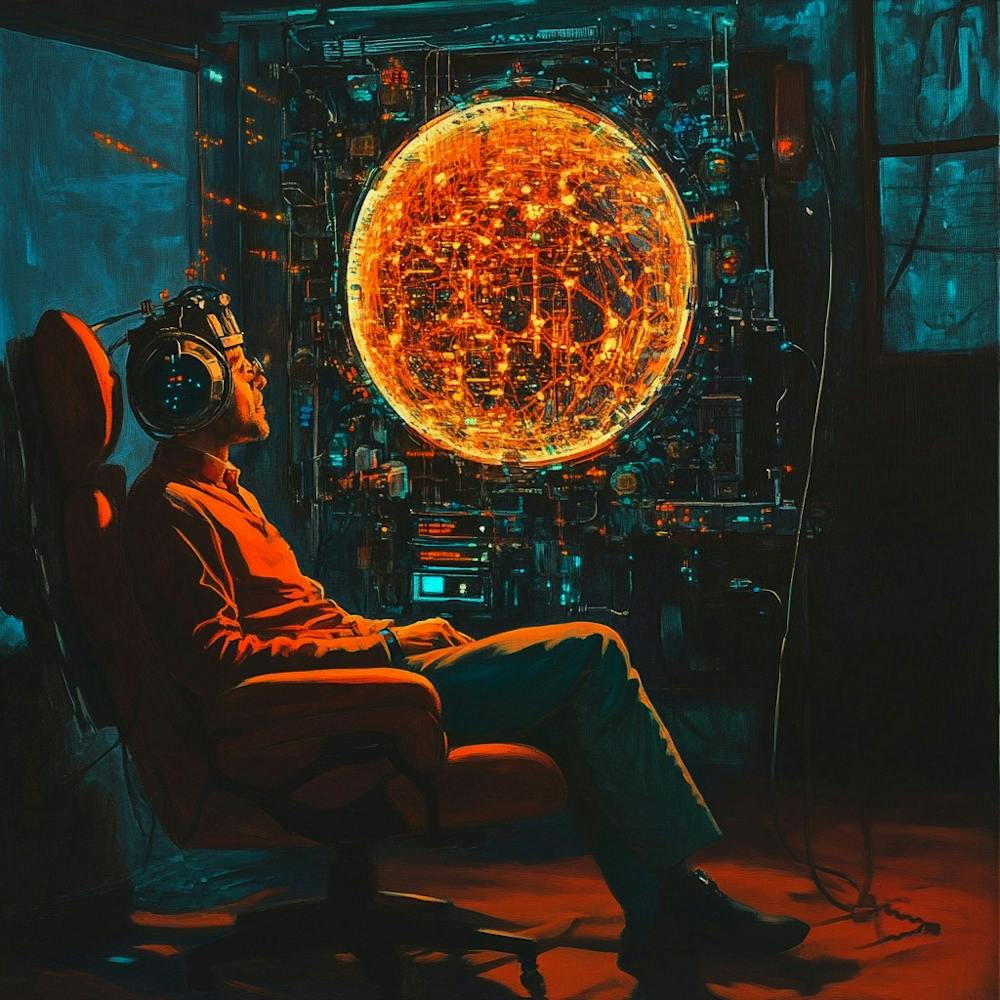 Man In A Chair 1