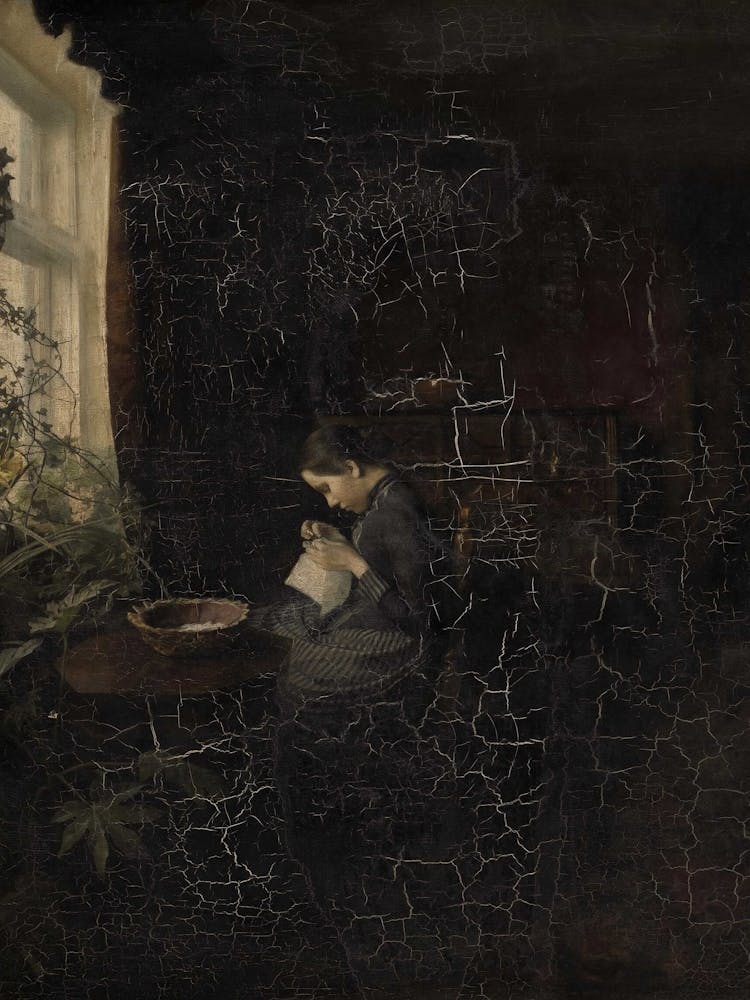 Girl At The Window
