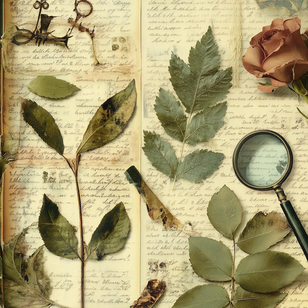 Vintage Herbarium Of Love 10