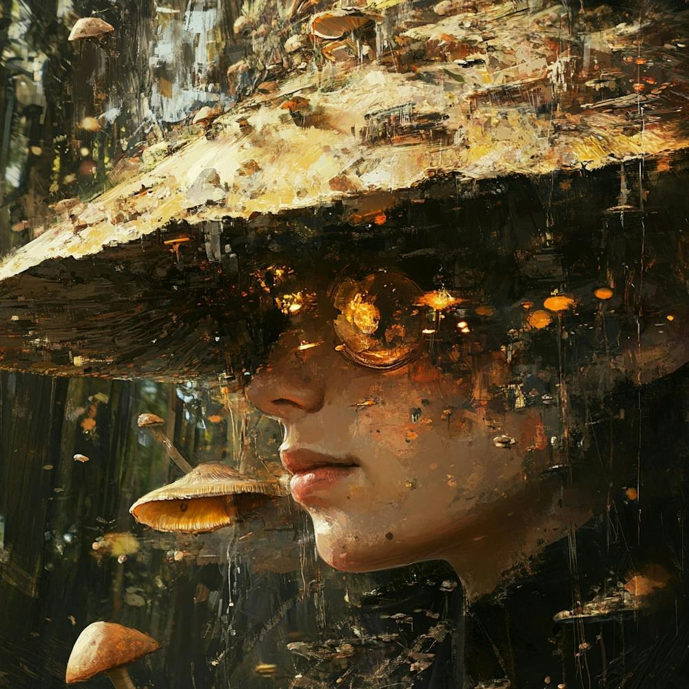 Woman In A Hat 1