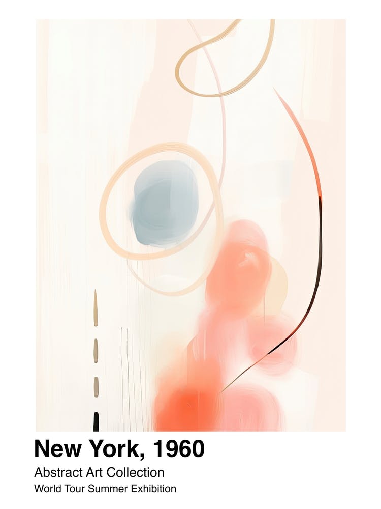 World Tour Exhibition, Abstract Art, New York, 1960 9