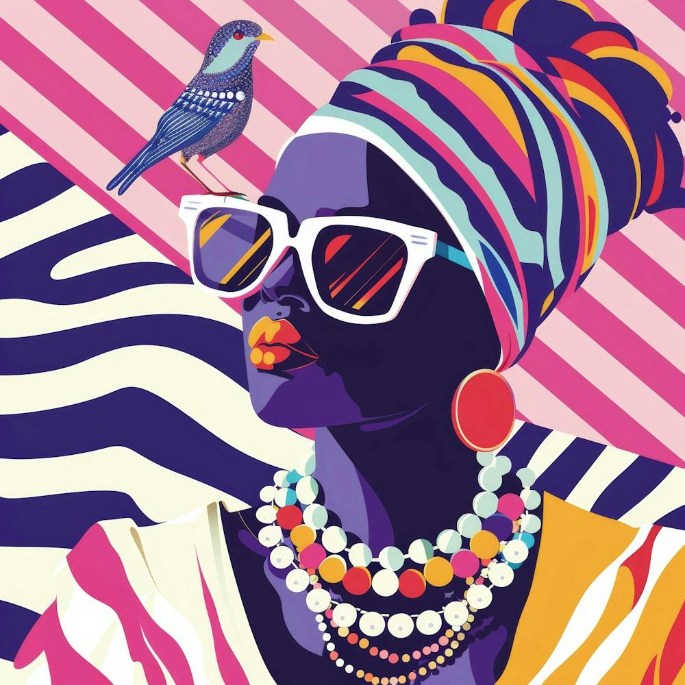 African Woman In Sunglasses 5