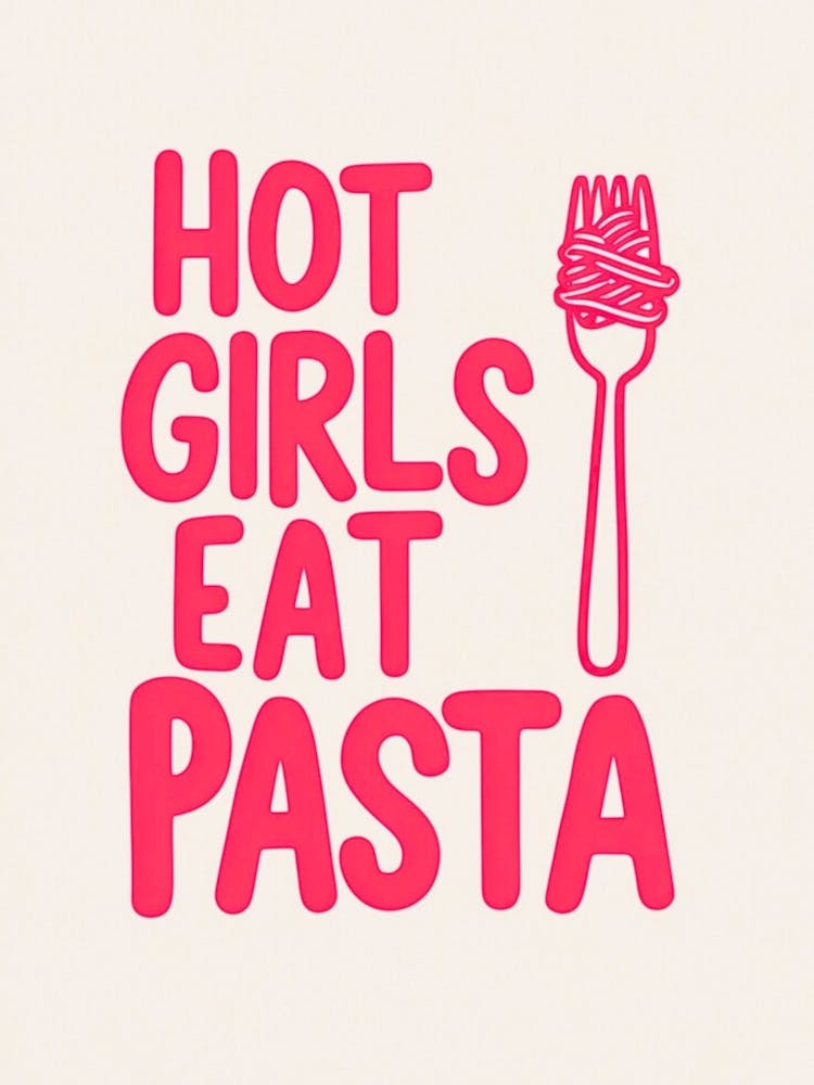 Hot Girls Eat Pasta 8