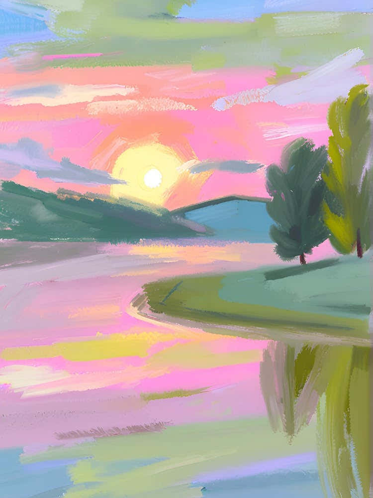 Sunset Painting 1