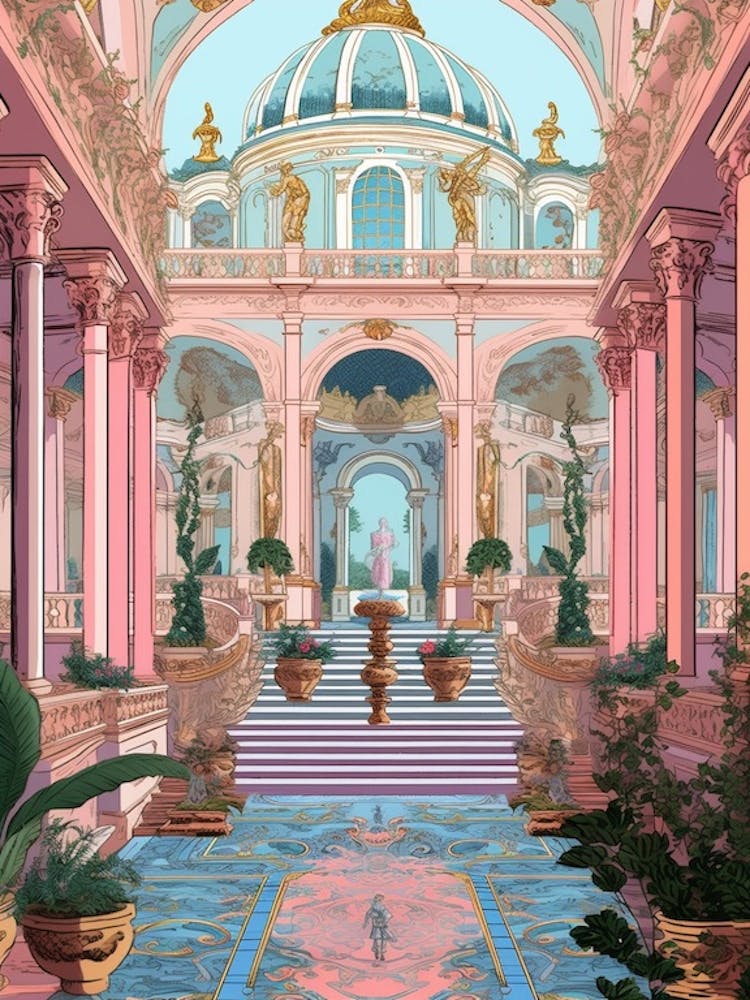 Royal Palace Of Caserta, Italy