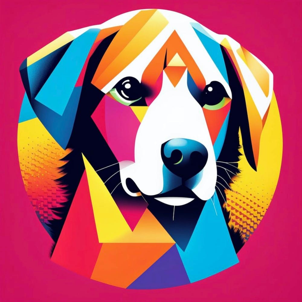 Dog Pop Art!
