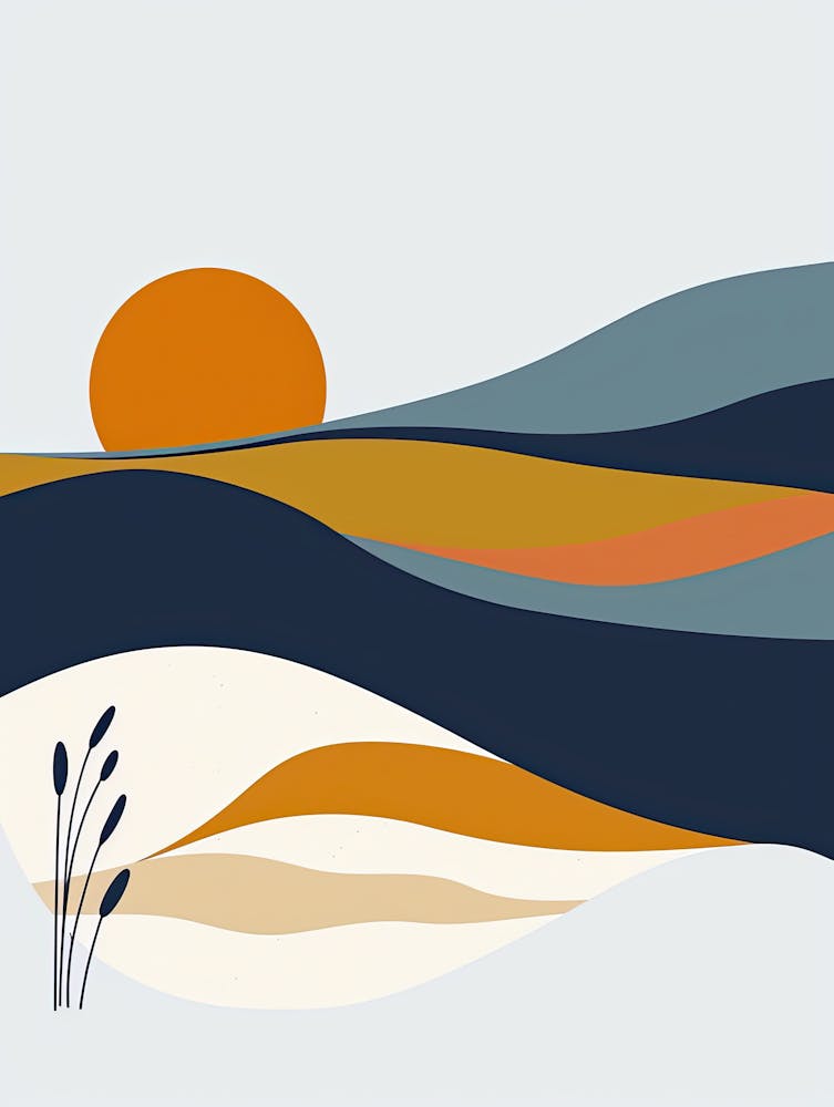 Abstract Landscape, Simplicity