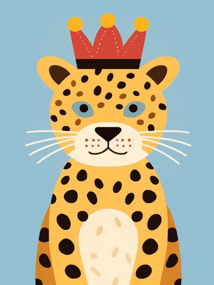Little Jaguar 1 Wearing A Crown