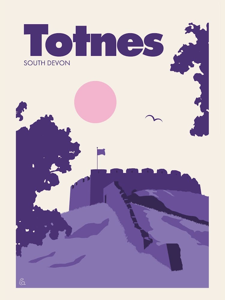Totnes, South Devon (Purple)