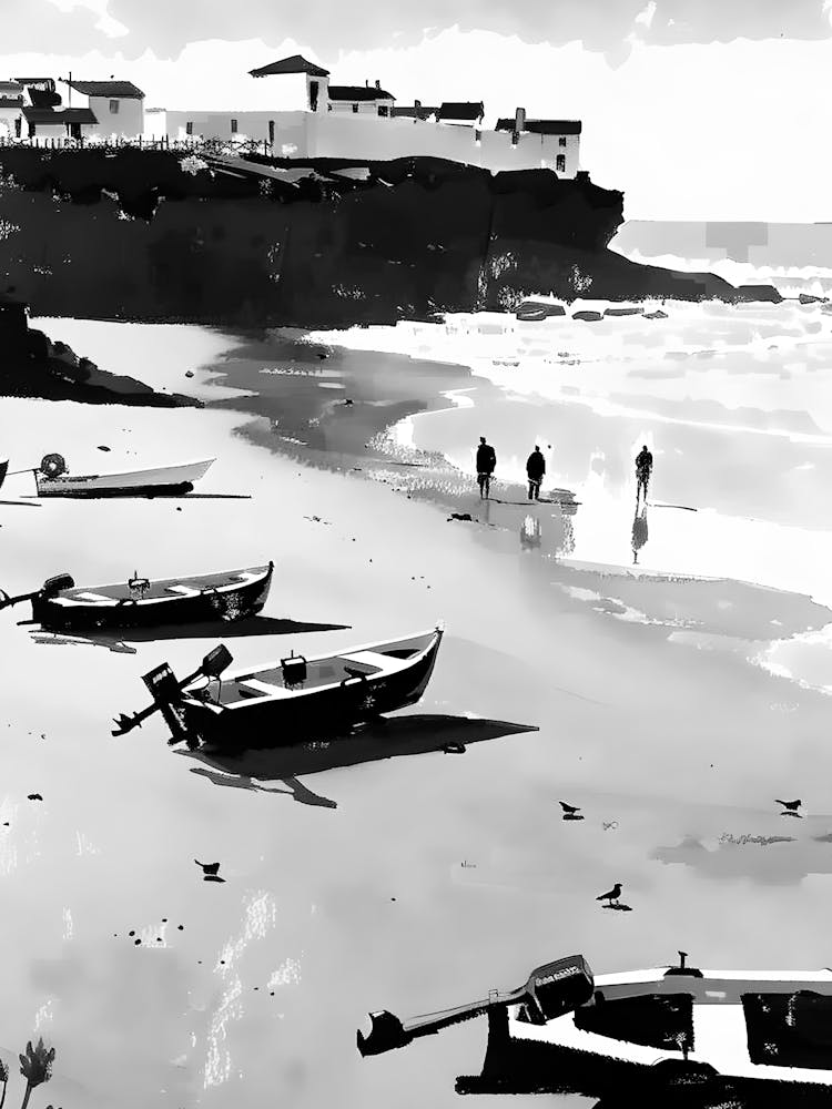 Black And White Painting 59