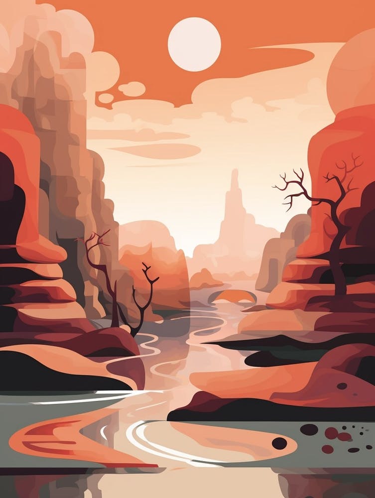 Fantasy Abstract Minimalist 8