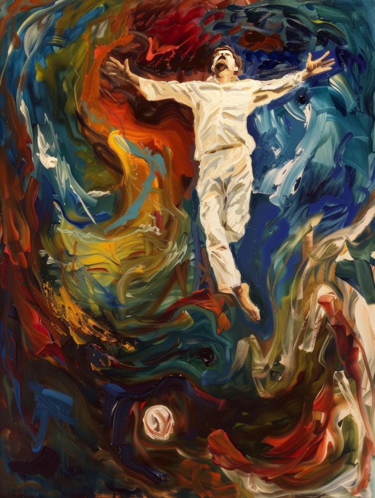 Jesus In The Clouds